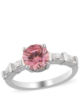SWAROVSKI Fancy Pink Zirconia Ring